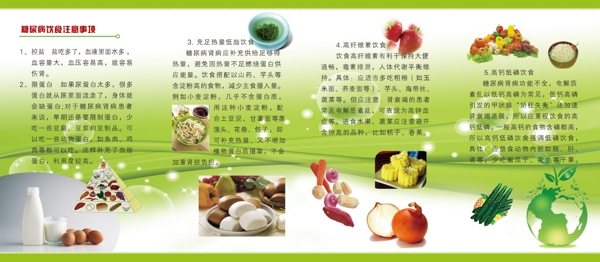 糖尿病折頁(yè)圖片