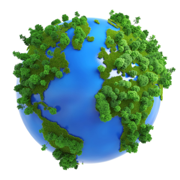 环保宣传地球模型图片