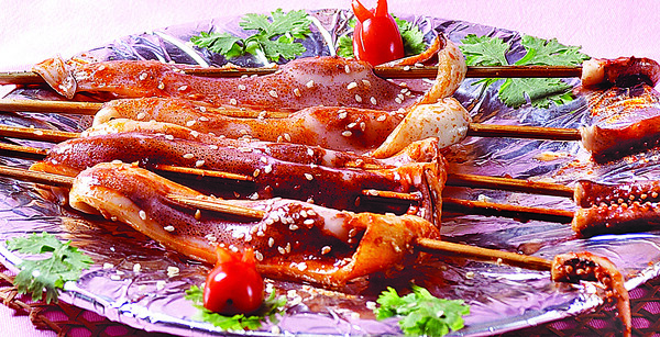 鐵板魷魚圖片
