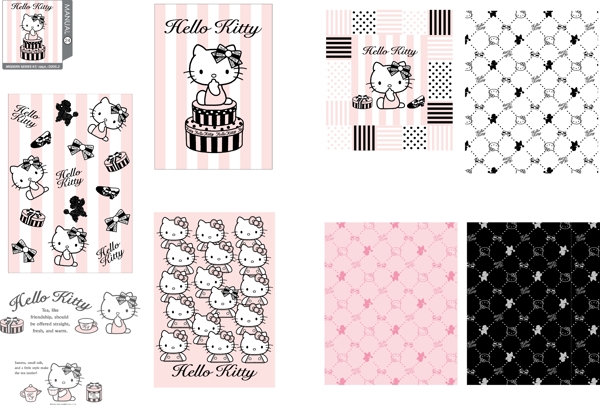 hellokitty官方矢量圖24圖片
