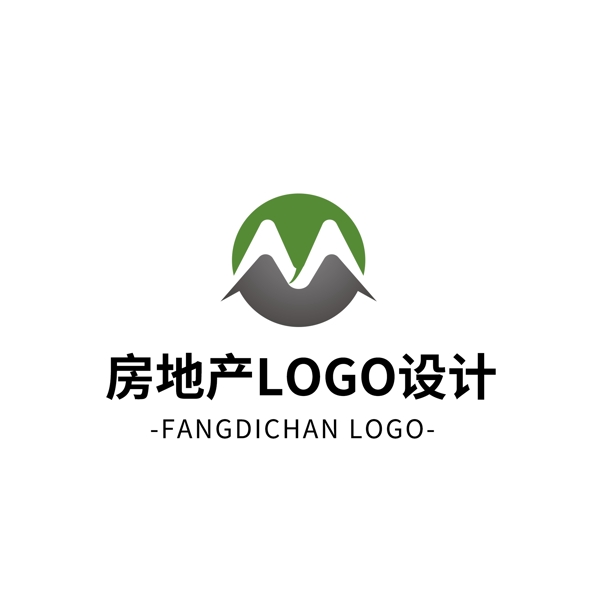 簡(jiǎn)約大氣創(chuàng)意房地產(chǎn)logo標(biāo)志設(shè)計(jì)