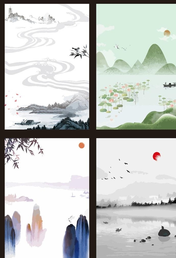 中國風(fēng)背景