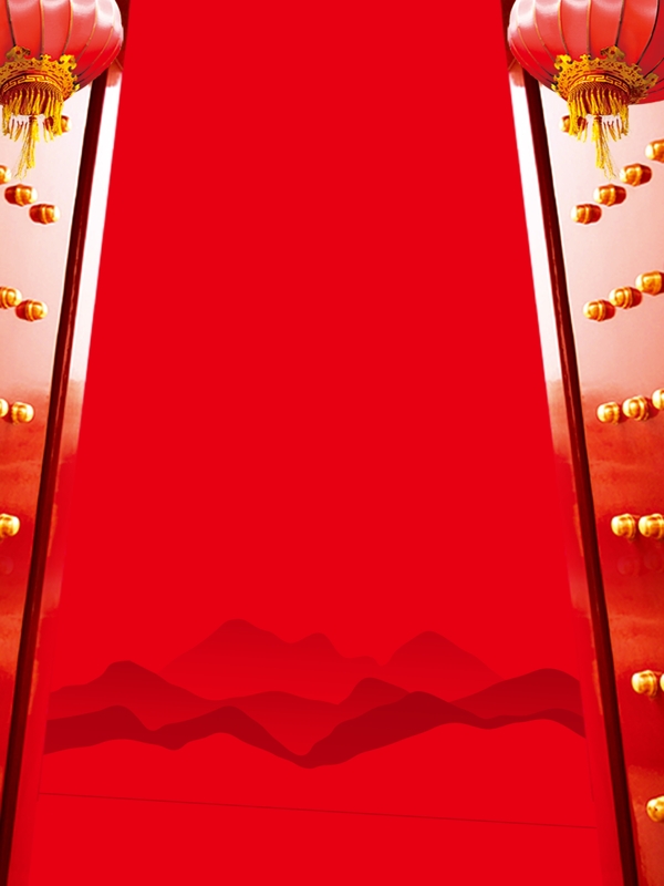 2019開(kāi)門(mén)紅恭賀新春簡(jiǎn)約大氣背景設(shè)計(jì)