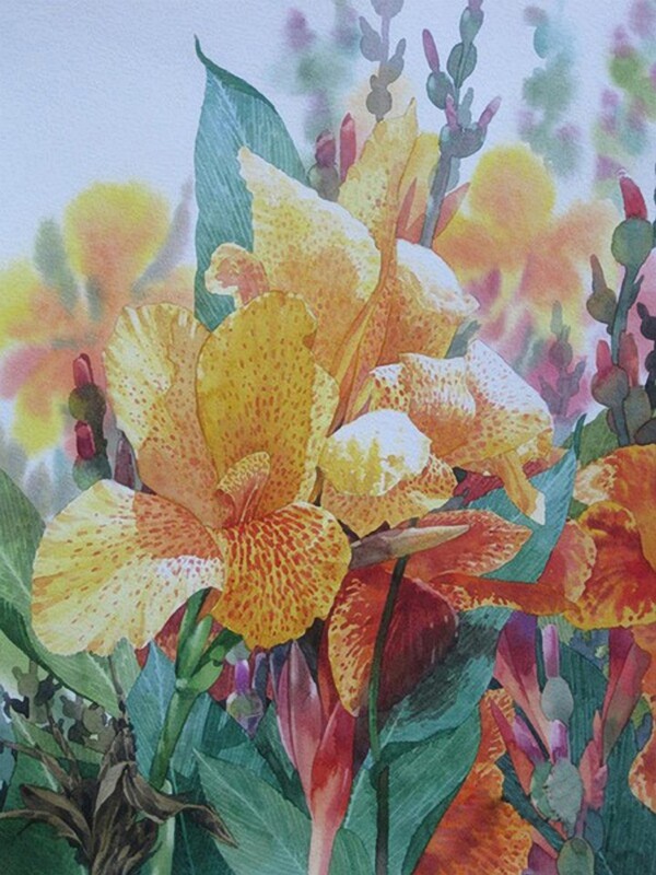 位圖寫意花卉植物花朵免費素材