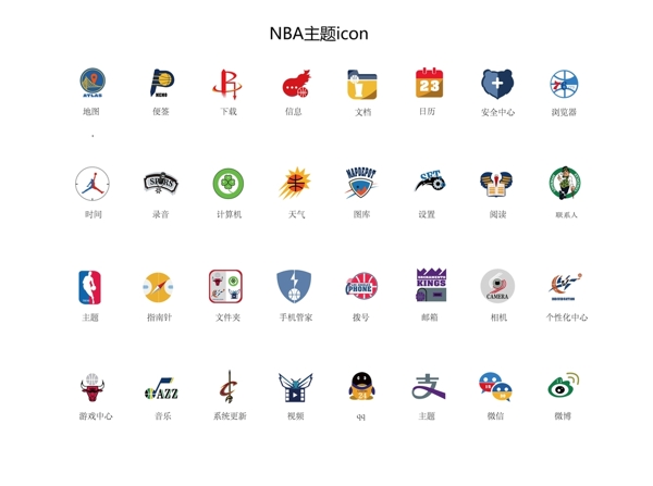 NBA图标