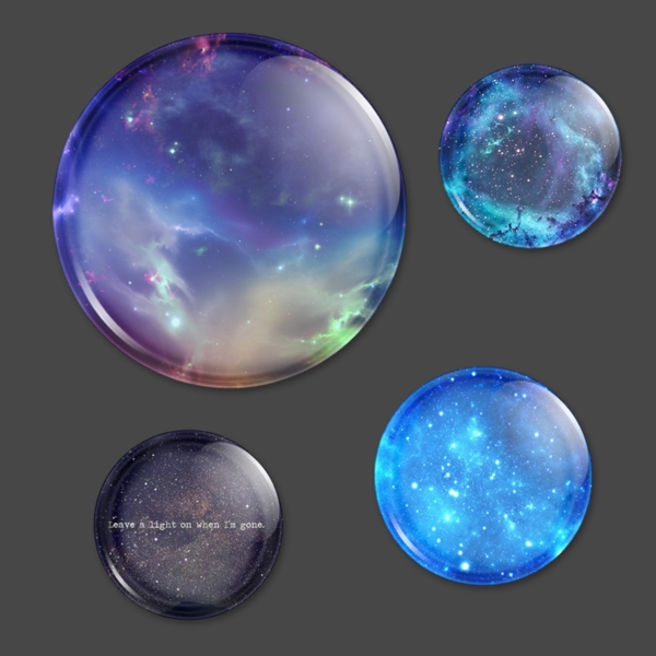 水晶星空按鈕圖片