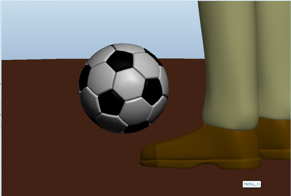 PTC克里奥元素足球模型