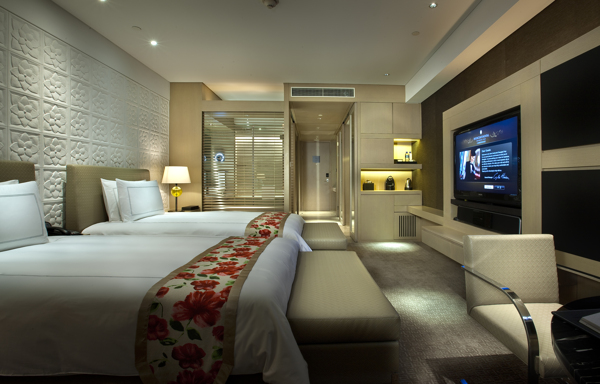 上海浦东洲际酒店时尚卧室设计图片