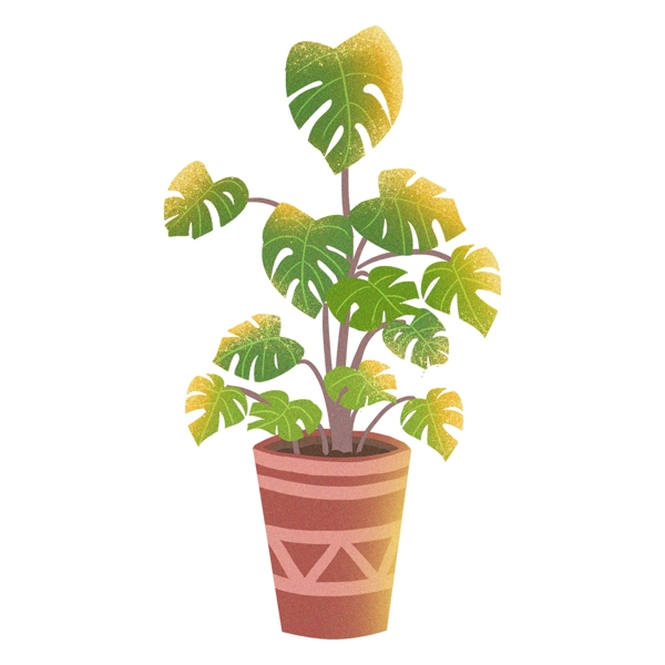 春季植物盆栽可商用素材