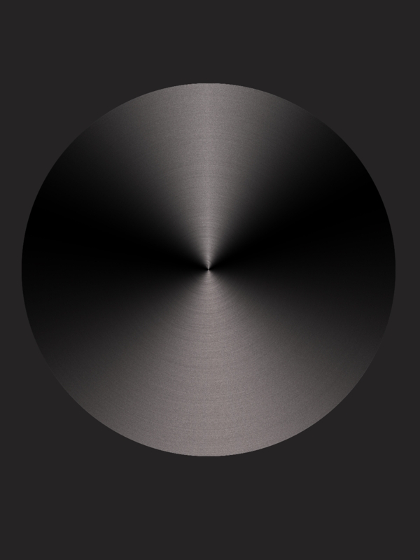 圆形黑色金属质感背景图