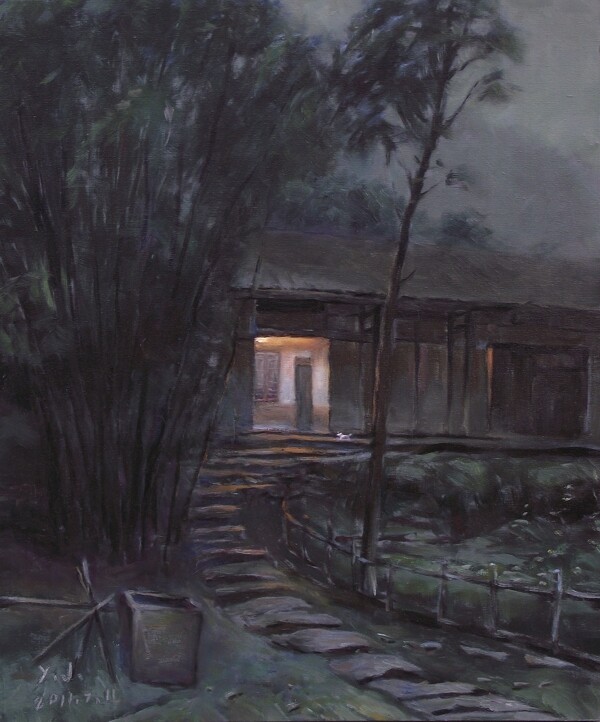 風(fēng)景油畫圖片