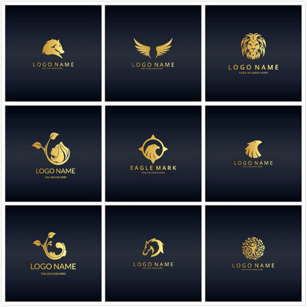 金色LOGO設(shè)計