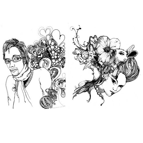 位圖插畫(huà)時(shí)尚插畫(huà)人物插畫(huà)免費(fèi)素材