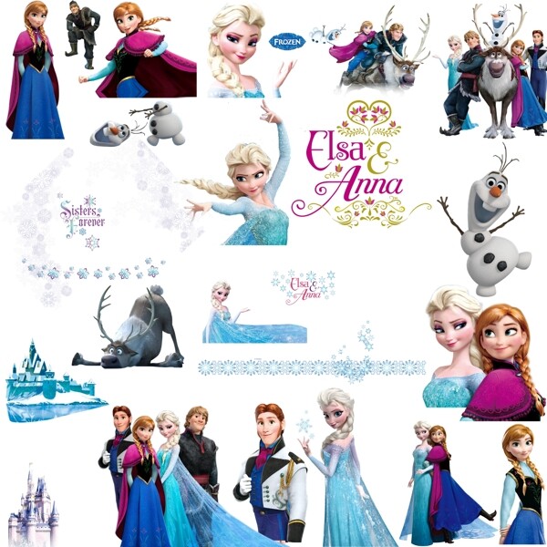 冰雪奇緣人物圖片