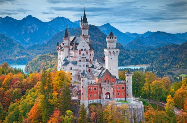 德国新天鹅城堡图片