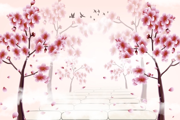 仙境梅花樹