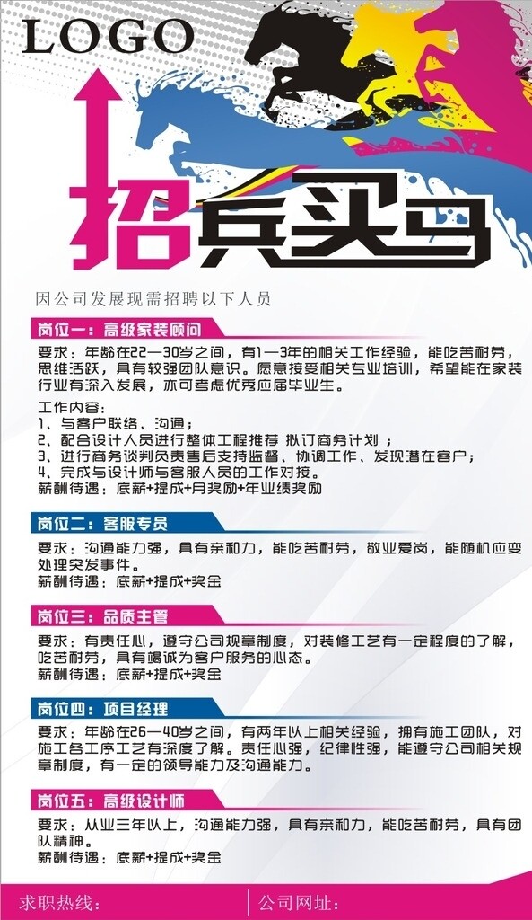 招聘海報(bào)