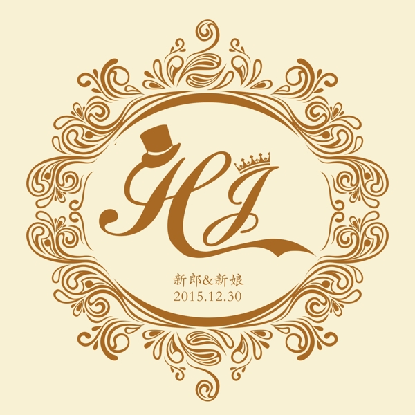婚禮logo