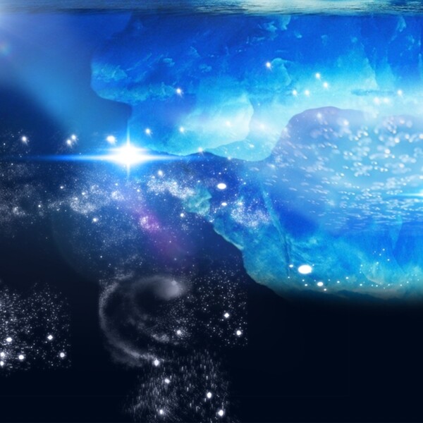 紫色炫酷夢(mèng)幻光束背景