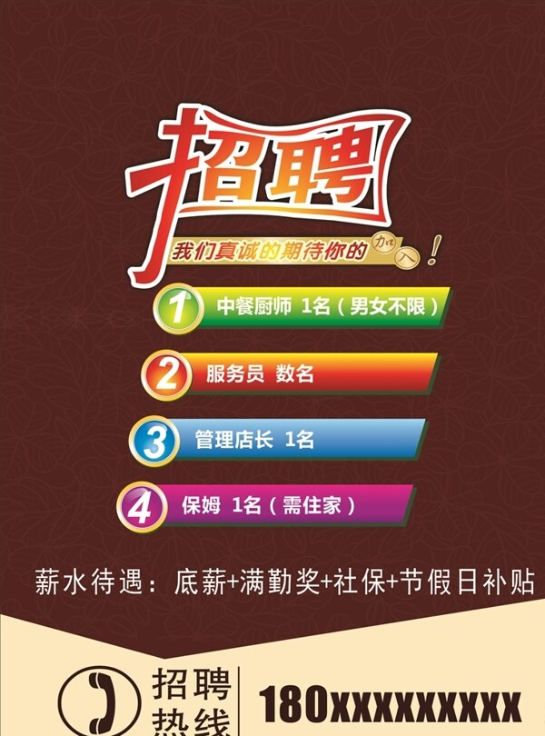 招聘廣告