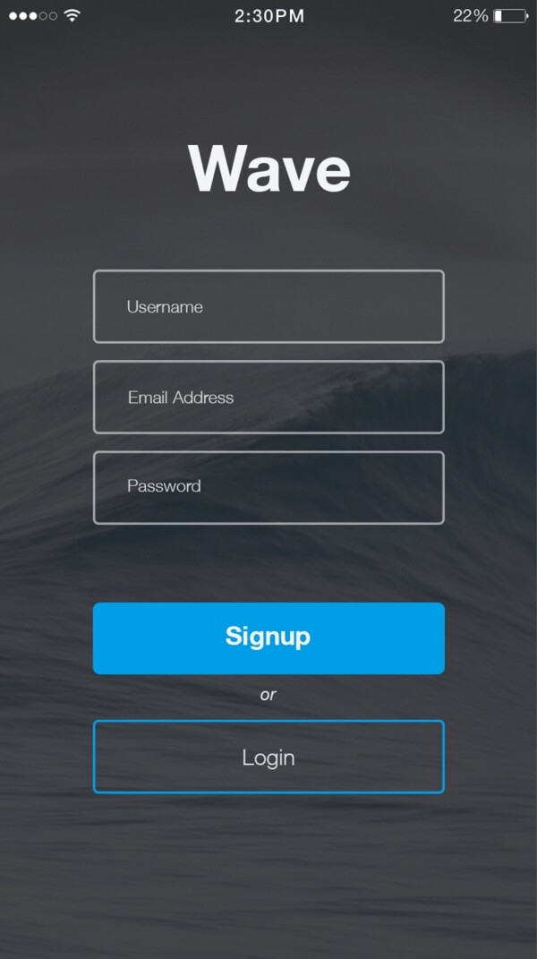 手機登錄頁面移動app