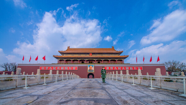 北京天安门首都中国元素