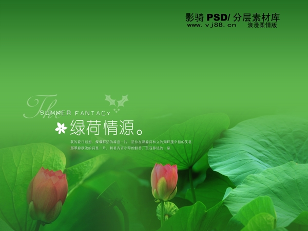 夢幻背景psd素材