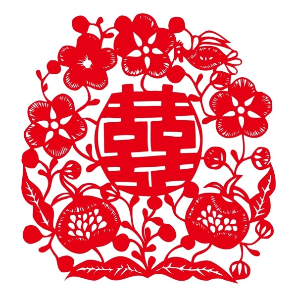 矢量圖風(fēng)格中國風(fēng)民族風(fēng)剪紙免費(fèi)素材