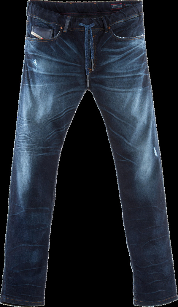 蓝色牛仔裤免抠png透明图层素材