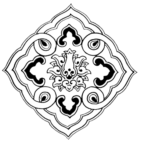 團(tuán)花紋樣傳統(tǒng)圖案0004