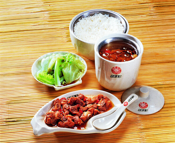 辣骨飯圖片