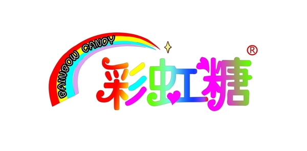 彩虹糖LOGO标志