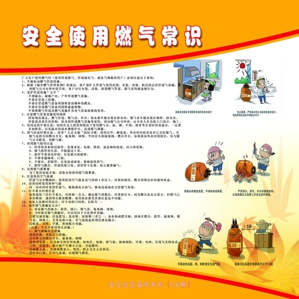 安全使用燃?xì)獬ＷR圖片