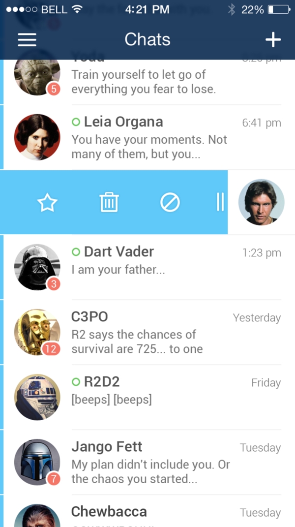 iOS7界面