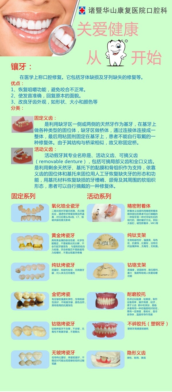 口腔科海報(bào)
