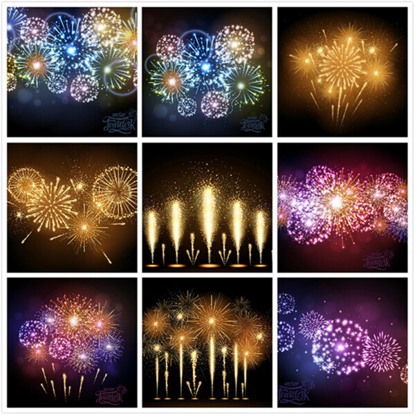 节日庆典烟花焰火