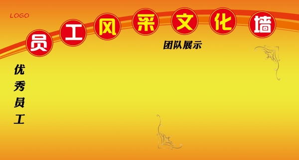 員工風(fēng)采展示墻