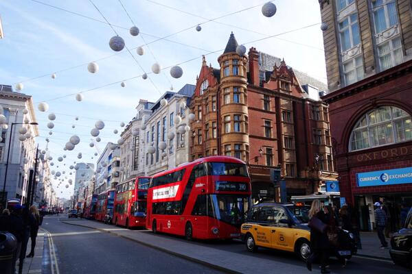 伦敦牛津街街景图片
