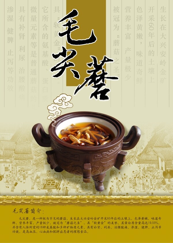 菜肴宣傳海報(bào)