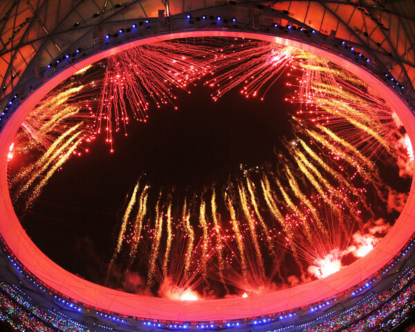 北京奥运会开幕式焰火表演
