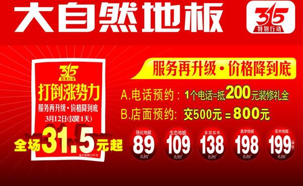 大自然地板315活動(dòng)圖片
