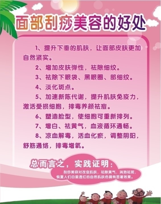 刮痧海報(bào)圖片