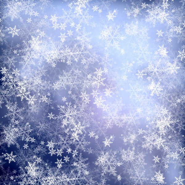 藍(lán)雪花背景