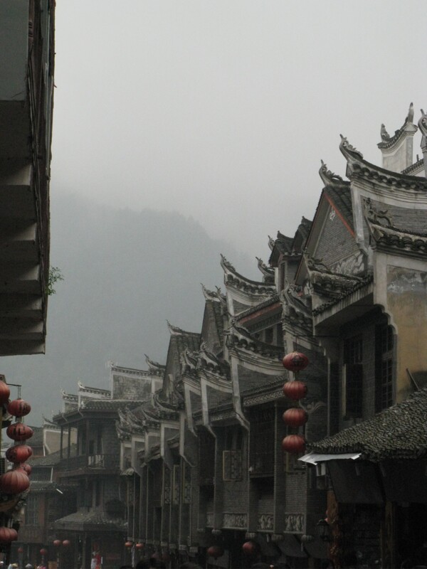 屋檐圖片