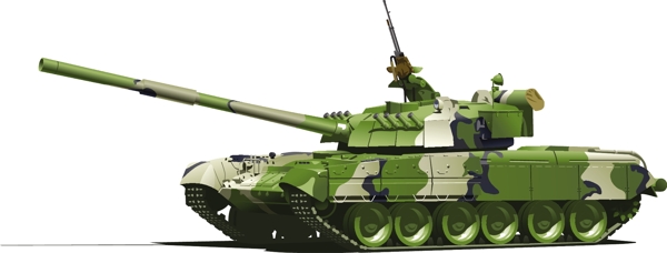 军事坦克战车矢量素材