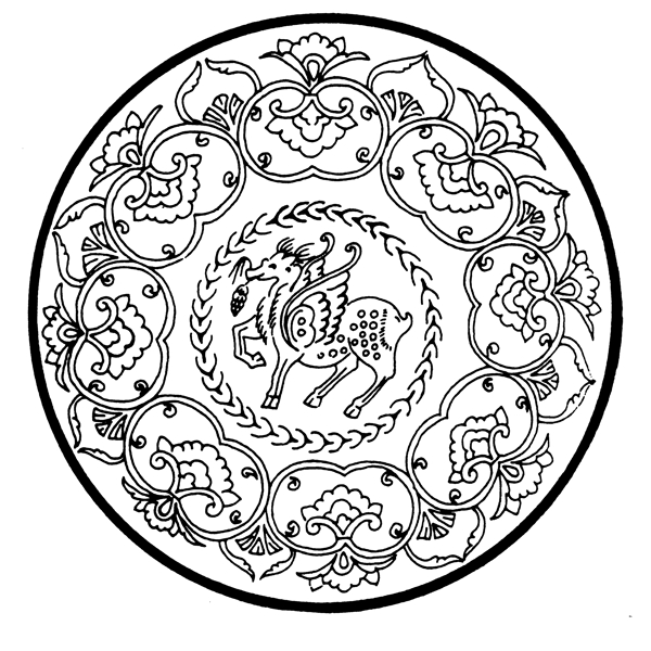 裝飾圖案隋唐五代圖案中國傳統(tǒng)圖案563