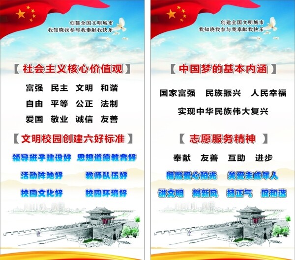 創(chuàng)文價值觀中國夢