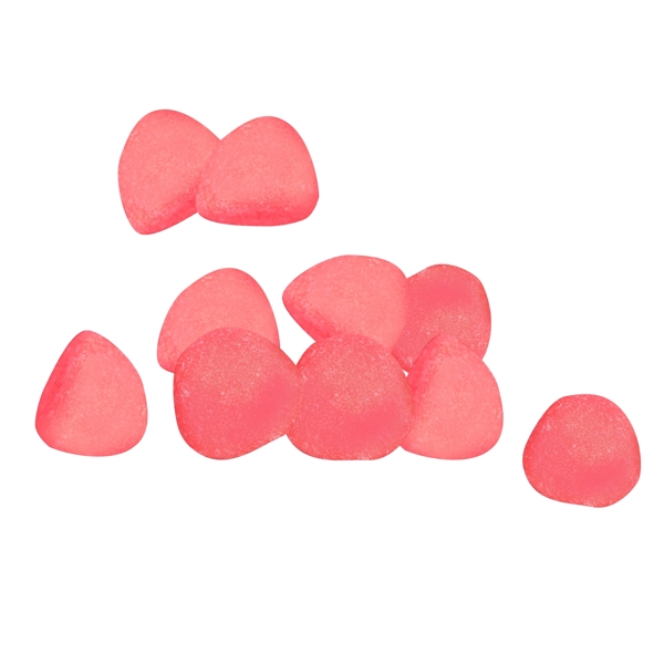 糖果实物小糖果粉色草莓糖彩色