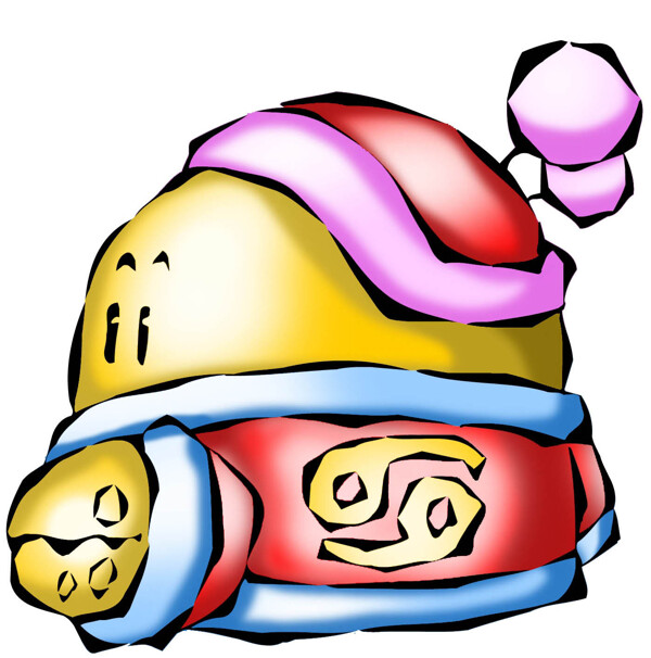 巨蟹座星座插圖0181