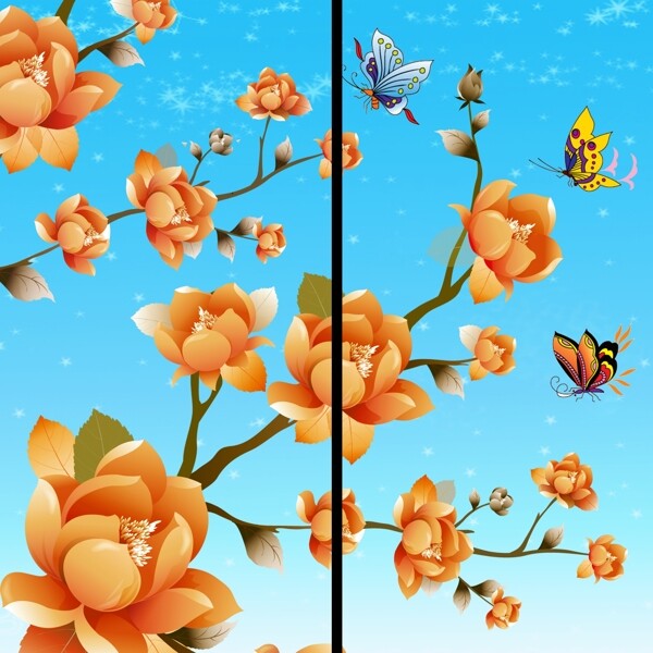 移門花